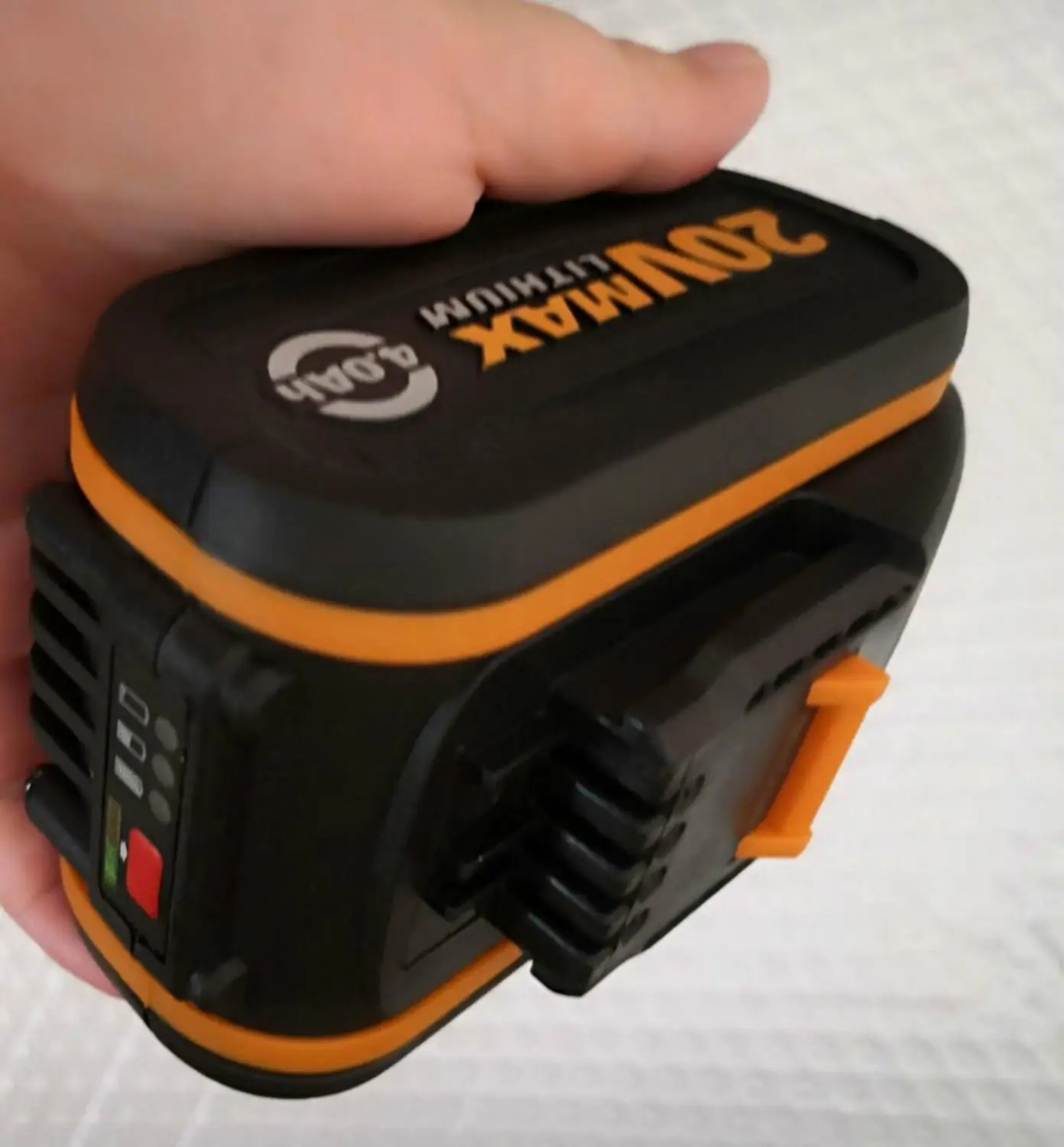Best 20V Battery 6000mah 4000mah Li-ion for Power Tool Worx 3553, 3567,3563 worx wg630e. wg630e.5 with LED indicator
Best 20V Battery 6000mah 4000mah Li-ion for Power Tool Worx 3553, 3567,3563 worx wg630e. wg630e.5 with LED indicator