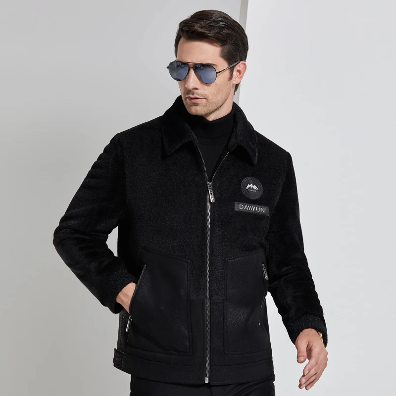 New Autumn and Winter Fashion Men's Leather Jacket Casual Short Fur Warm Winter Jackets Men veste homme, Sizes M-3XL
New Autumn and Winter Fashion Men's Leather Jacket Casual Short Fur Warm Winter Jackets Men veste homme, Sizes M-3XL
