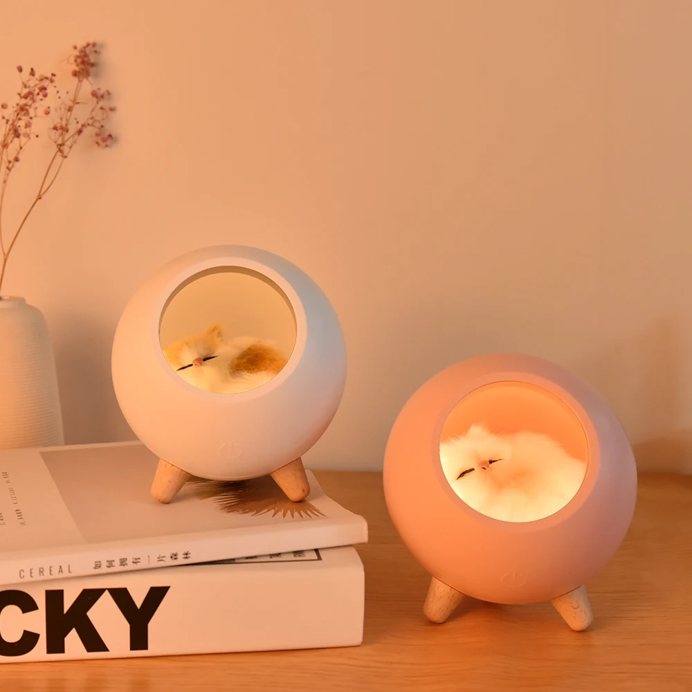 USB Cute Cat House Touch Dimming LED Night Light Kid Baby Bedroom Home Modern Indoor Study Bedside Decoration Creative Gift Lamp
USB Cute Cat House Touch Dimming LED Night Light Kid Baby Bedroom Home Modern Indoor Study Bedside Decoration Creative Gift Lamp