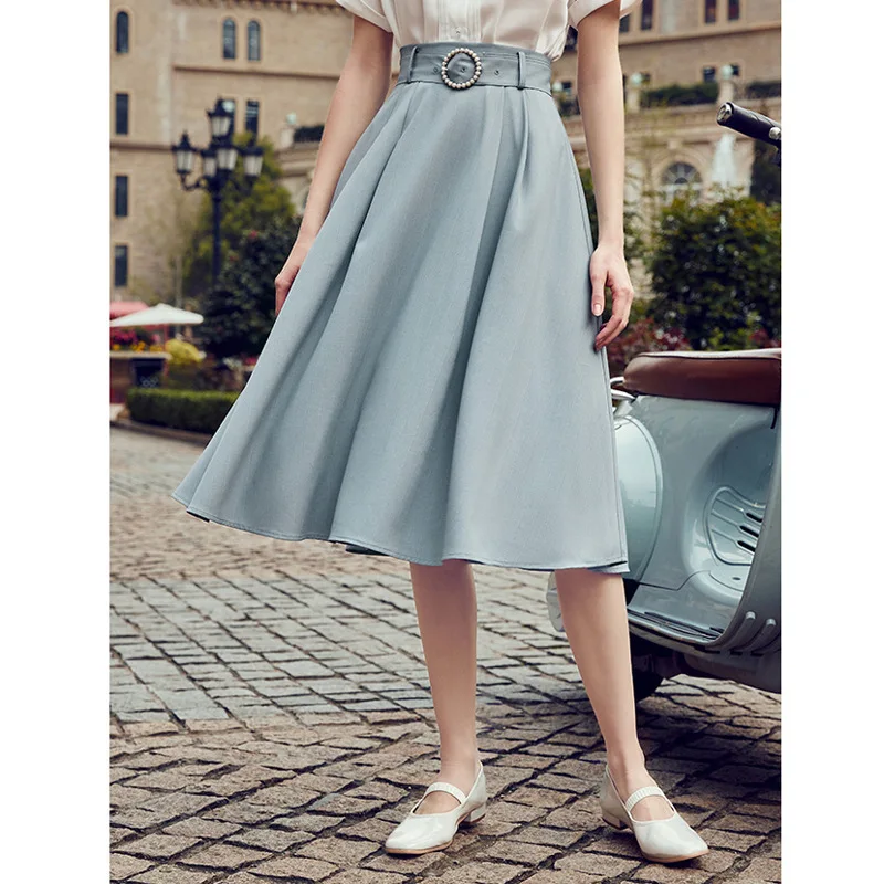 Skirts Womens 2021xy A802212 2021 Summer New Hepburn Style Retro High Waist A- line Slimming Big Hem Skirt
Skirts Womens 2021xy A802212 2021 Summer New Hepburn Style Retro High Waist A- line Slimming Big Hem Skirt