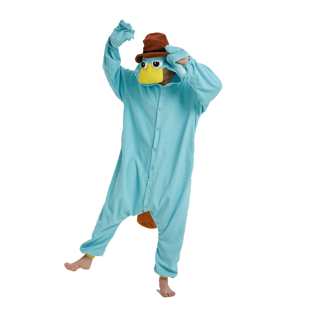 Unisex Duck Kigurumis Women Onesies Adult Winter Pajama Funny Jumpsuit Polar Fleece Blue Animal Overalls Halloween Suit
Unisex Duck Kigurumis Women Onesies Adult Winter Pajama Funny Jumpsuit Polar Fleece Blue Animal Overalls Halloween Suit