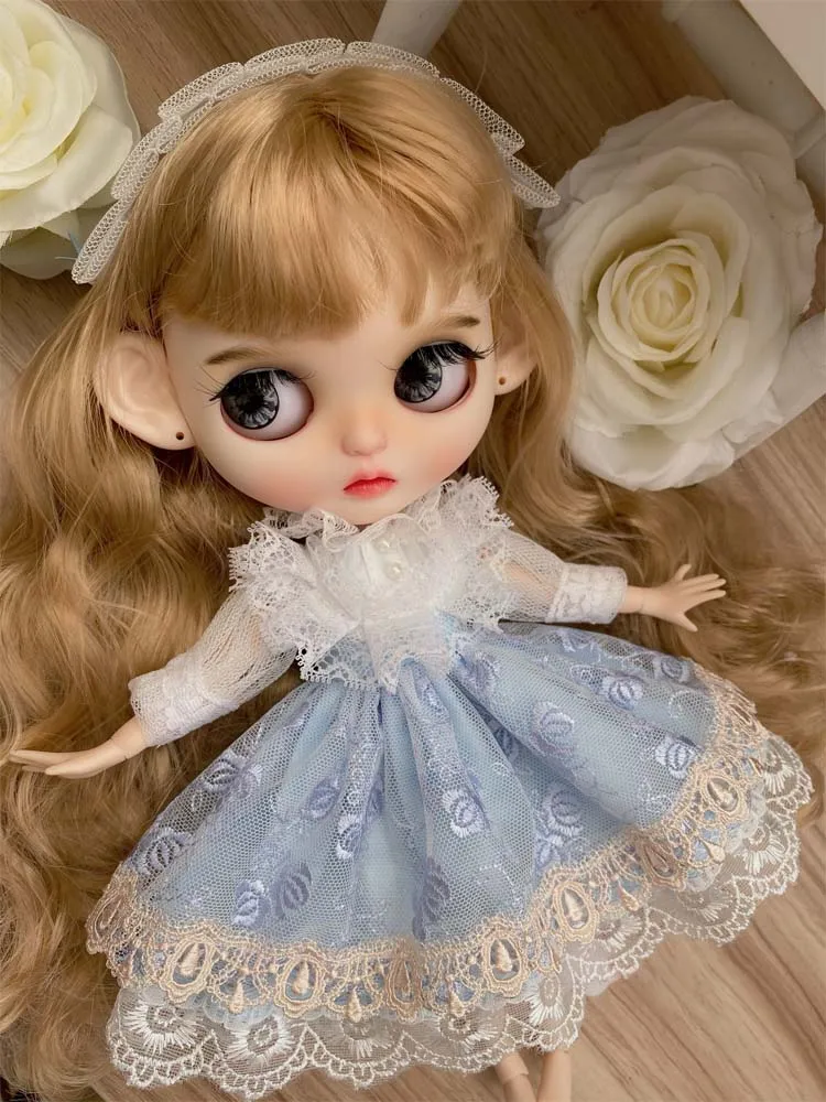 Одежда для куклы Blyth платье + резинка для волос для маленького платья Blyth кружевные аксессуары для кукол кукольная одежда OB24
Одежда для куклы Blyth платье + резинка для волос для маленького платья Blyth кружевные аксессуары для кукол кукольная одежда OB24