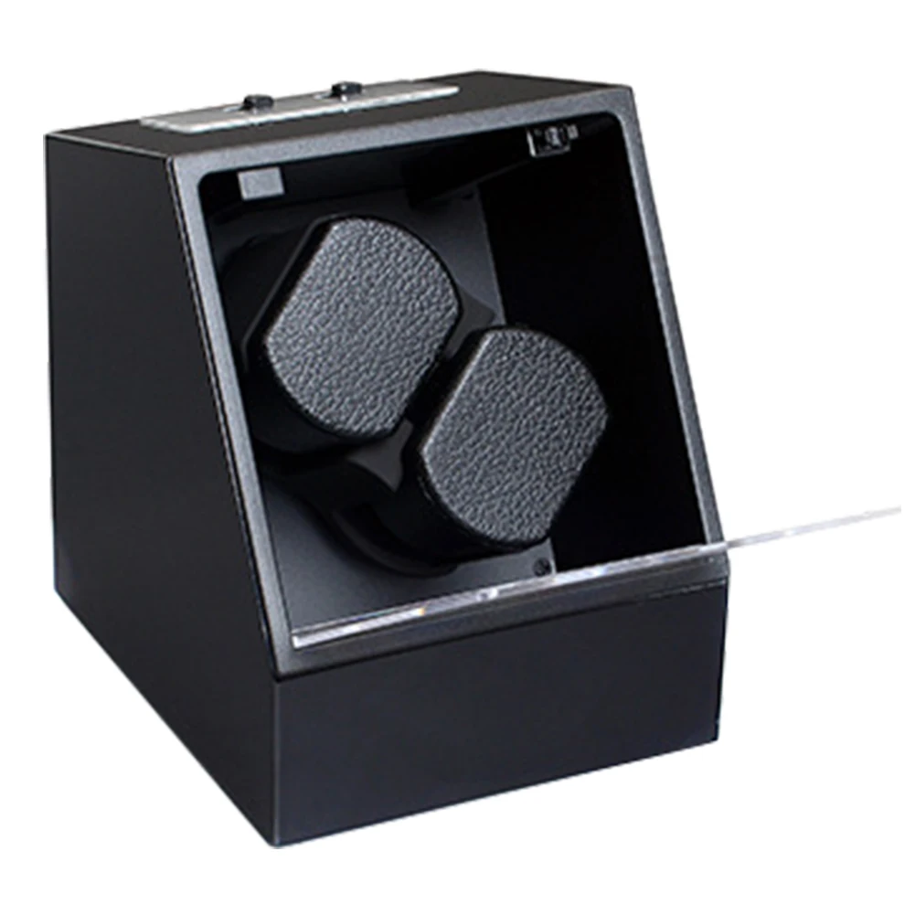 Plug-In Storage Case Artificial Leather Multifunction Battery Powered Dual Rotating Automatic Watch Winder Box Easy Install
Plug-In Storage Case Artificial Leather Multifunction Battery Powered Dual Rotating Automatic Watch Winder Box Easy Install