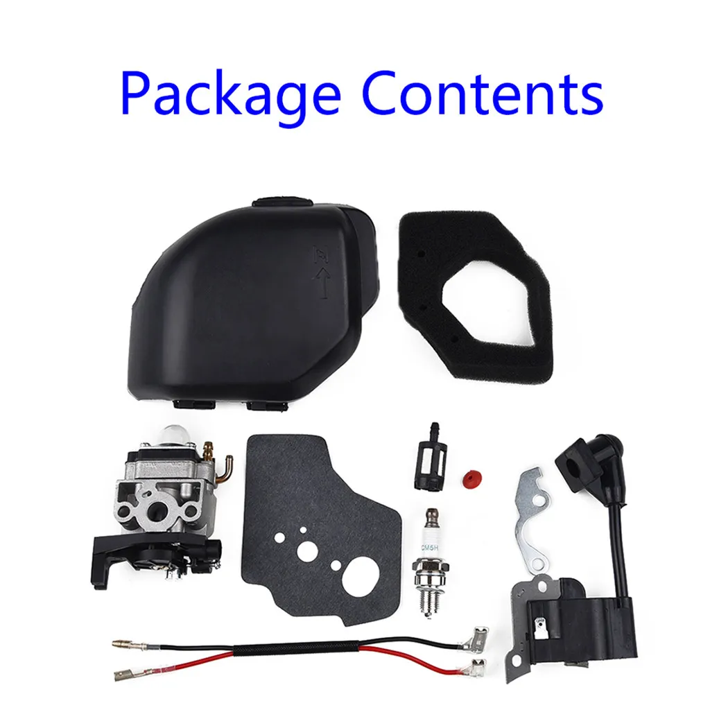 Carburetor Ignition Coil Spark Plug Kit For Honda GX25 GX25N GX25NT HHT25S Brush Cutter Trimmer Small Engine 16100-Z0H-825 Accs
Carburetor Ignition Coil Spark Plug Kit For Honda GX25 GX25N GX25NT HHT25S Brush Cutter Trimmer Small Engine 16100-Z0H-825 Accs