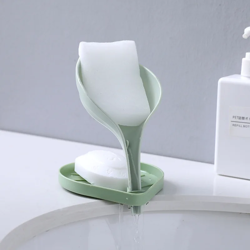 New Oval Leaf Soap Box Drain Shelf Bathroom Double Slip Drain Shelf Soap Storage Organizer Bathroom Accessories Free Of Holes 
New Oval Leaf Soap Box Drain Shelf Bathroom Double Slip Drain Shelf Soap Storage Organizer Bathroom Accessories Free Of Holes