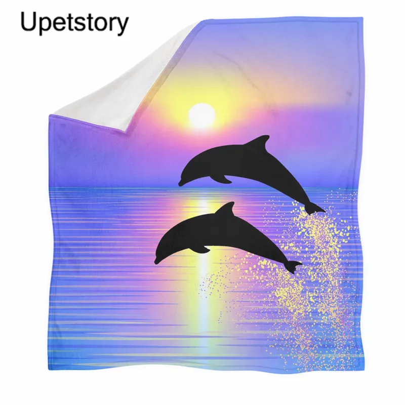 Мягкое Одеяло Из шерпы Upetstory, Фланелевое весеннее теплое постельное одеяло с принтом дельфина, s одеяло для пикника, походов
Мягкое Одеяло Из шерпы Upetstory, Фланелевое весеннее теплое постельное одеяло с принтом дельфина, s одеяло для пикника, походов