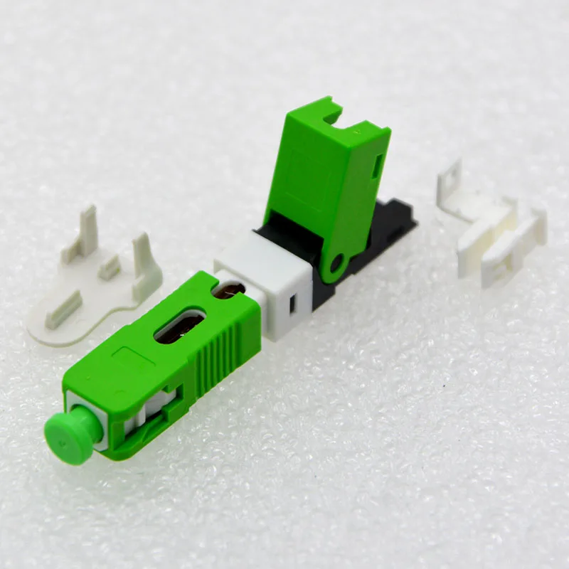 300PCS NEW Optical Fiber Fast Connector FTTH SC/UPC/APC Single Mode Fiber Optical Quick Connector Wholesale Free Shipping
300PCS NEW Optical Fiber Fast Connector FTTH SC/UPC/APC Single Mode Fiber Optical Quick Connector Wholesale Free Shipping