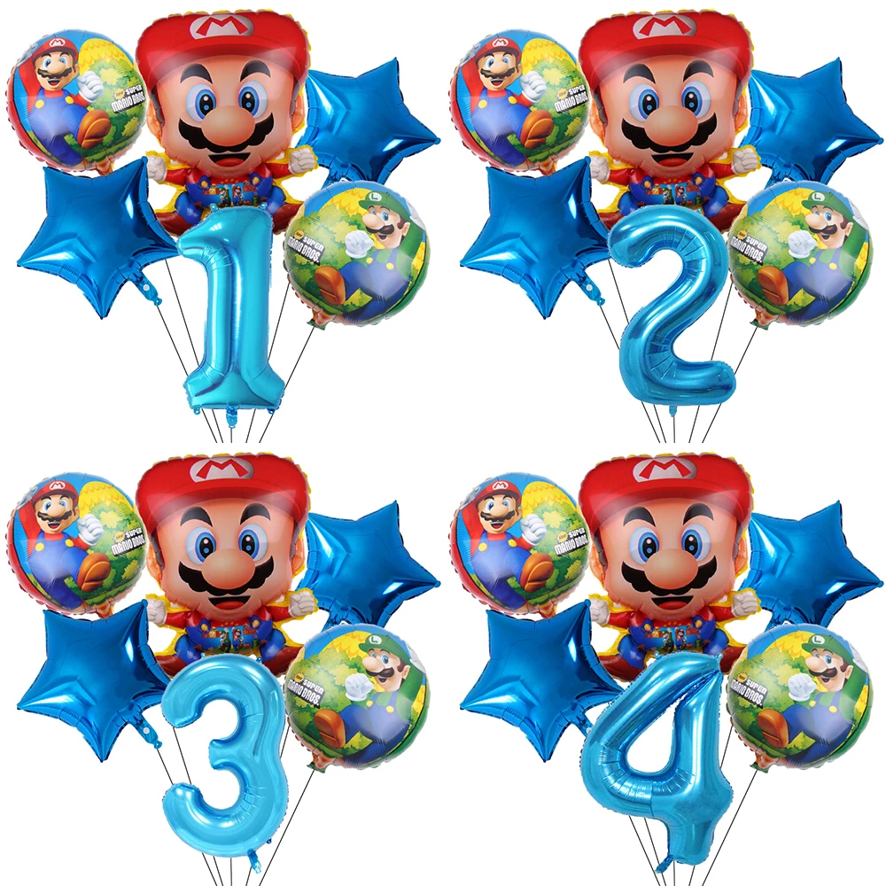 1-9 Years Old Birthday Party Decoration Kid Super Game 6PCS Baby Shower Children Party Decor Latex Balloon 32inch Number Globos
1-9 Years Old Birthday Party Decoration Kid Super Game 6PCS Baby Shower Children Party Decor Latex Balloon 32inch Number Globos
