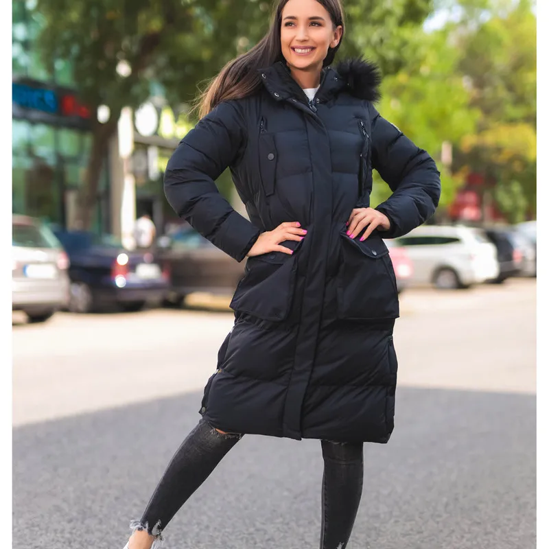 New Fashion Women's Winter Coats Long Length Women Straight Parka With Rabbit Fur Hooded Thick Coat Women New Oversize Jacket
New Fashion Women's Winter Coats Long Length Women Straight Parka With Rabbit Fur Hooded Thick Coat Women New Oversize Jacket