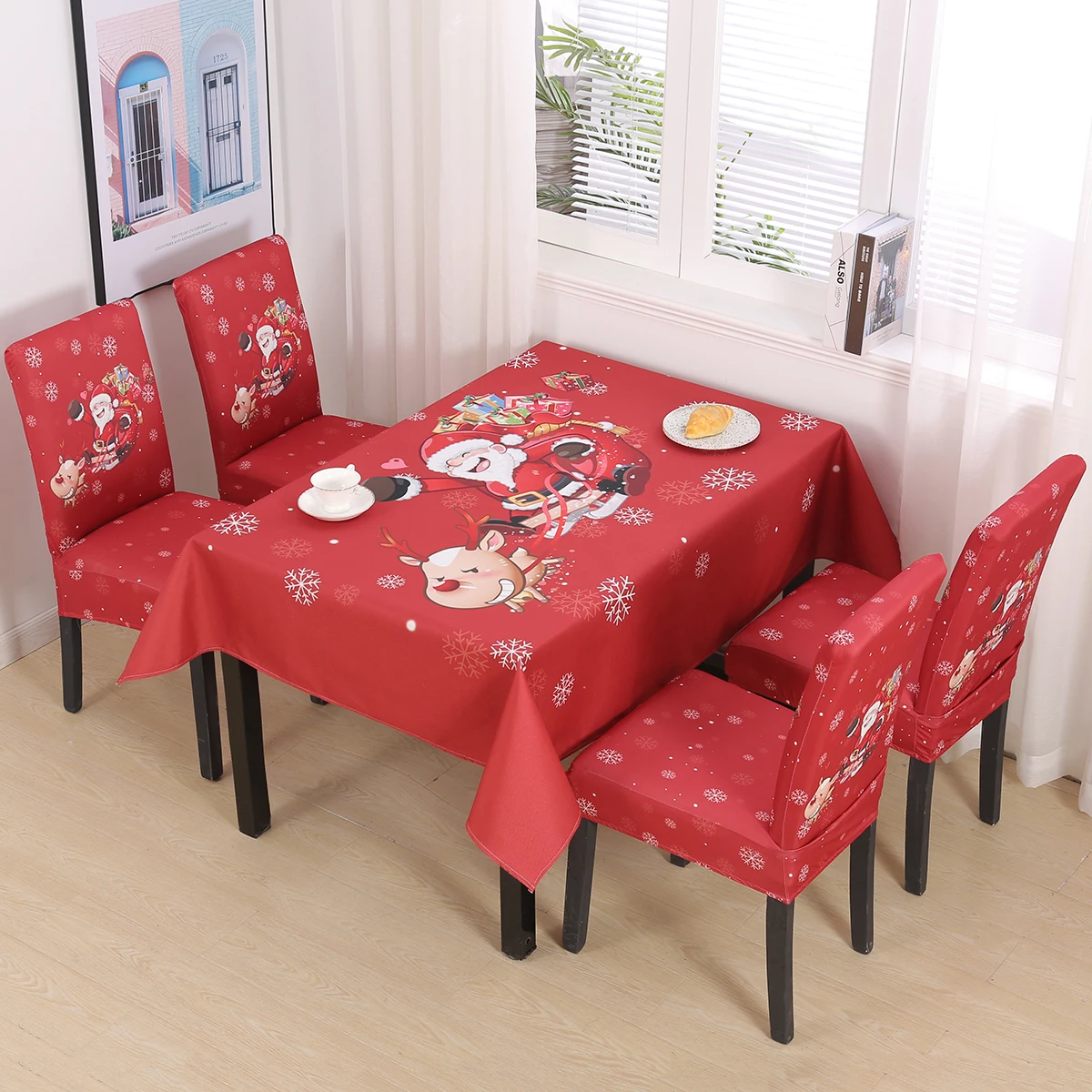 Printed Seat Cover Chair Cover Banquet Chair Set Tablecloth Slipcover Table Cover Spandex Dining Stretch Santa Snowman Elk D30
Printed Seat Cover Chair Cover Banquet Chair Set Tablecloth Slipcover Table Cover Spandex Dining Stretch Santa Snowman Elk D30