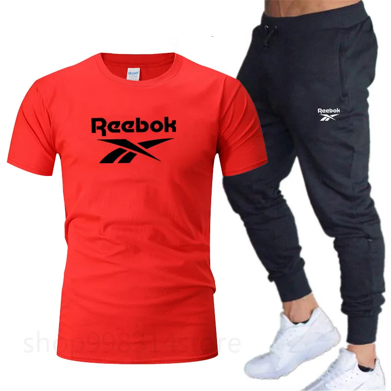 2021 New Men's Fashion Sportswear Luxury Brand Sports Suit Cotton T Shirt + Trousers 2-piece Casual Sports Men's Clothing Sets 1
2021 New Men's Fashion Sportswear Luxury Brand Sports Suit Cotton T Shirt + Trousers 2-piece Casual Sports Men's Clothing Sets 1