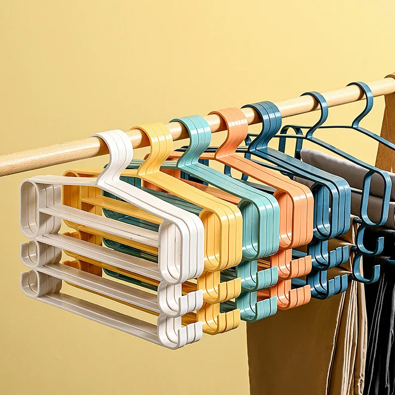 1pc 3Layers Pants Hangers Travel Hanger Multi-functional Trousers Clothes Hanger Space Saver Wardrobe Closet Organizer Pant Rack
1pc 3Layers Pants Hangers Travel Hanger Multi-functional Trousers Clothes Hanger Space Saver Wardrobe Closet Organizer Pant Rack