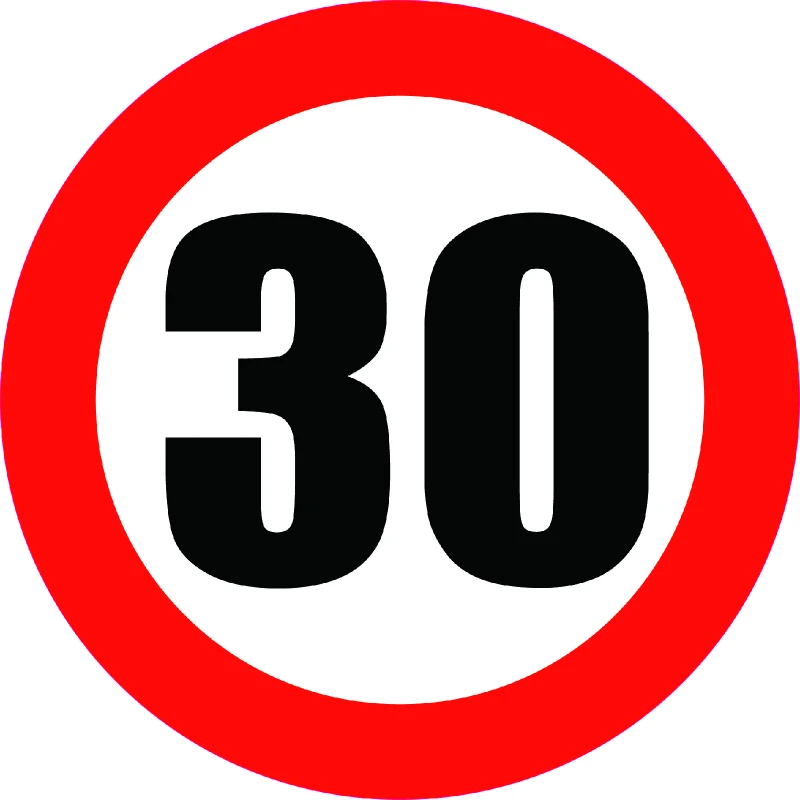 Speed Limit Sign 30KM Decal Waterproof Refleative Car Sticker Automobile Motorcycles Decoration Accessoriess PVC,28cm*28cm
Speed Limit Sign 30KM Decal Waterproof Refleative Car Sticker Automobile Motorcycles Decoration Accessoriess PVC,28cm*28cm