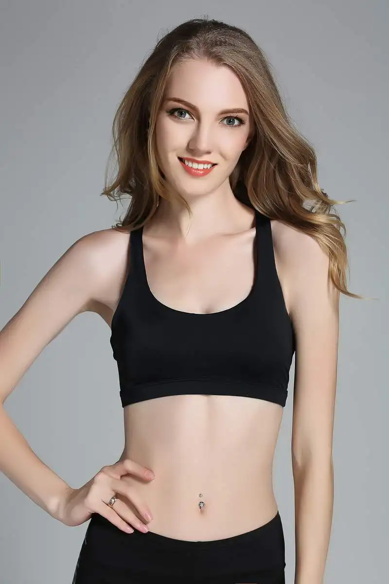 Fitness Sports Bra for Women Push Up Solid Cross Back Yoga Running Gym Training Workout Femme Padded Underwear Crop Tops Female
Fitness Sports Bra for Women Push Up Solid Cross Back Yoga Running Gym Training Workout Femme Padded Underwear Crop Tops Female