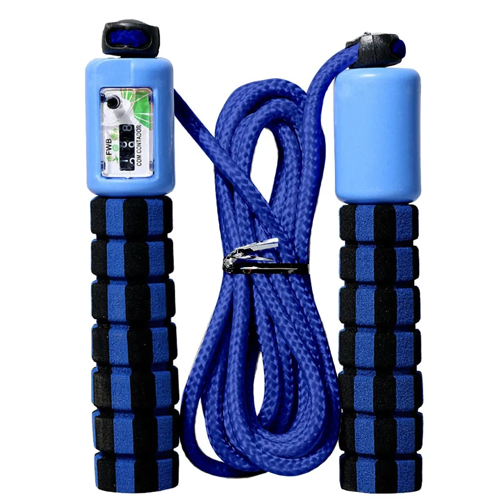 Professional Sponge Jump Rope with Electronic Counter Adjustable Fast Speed Counting Jump Rope Skipping Wire Fittness Hot Sale
Professional Sponge Jump Rope with Electronic Counter Adjustable Fast Speed Counting Jump Rope Skipping Wire Fittness Hot Sale