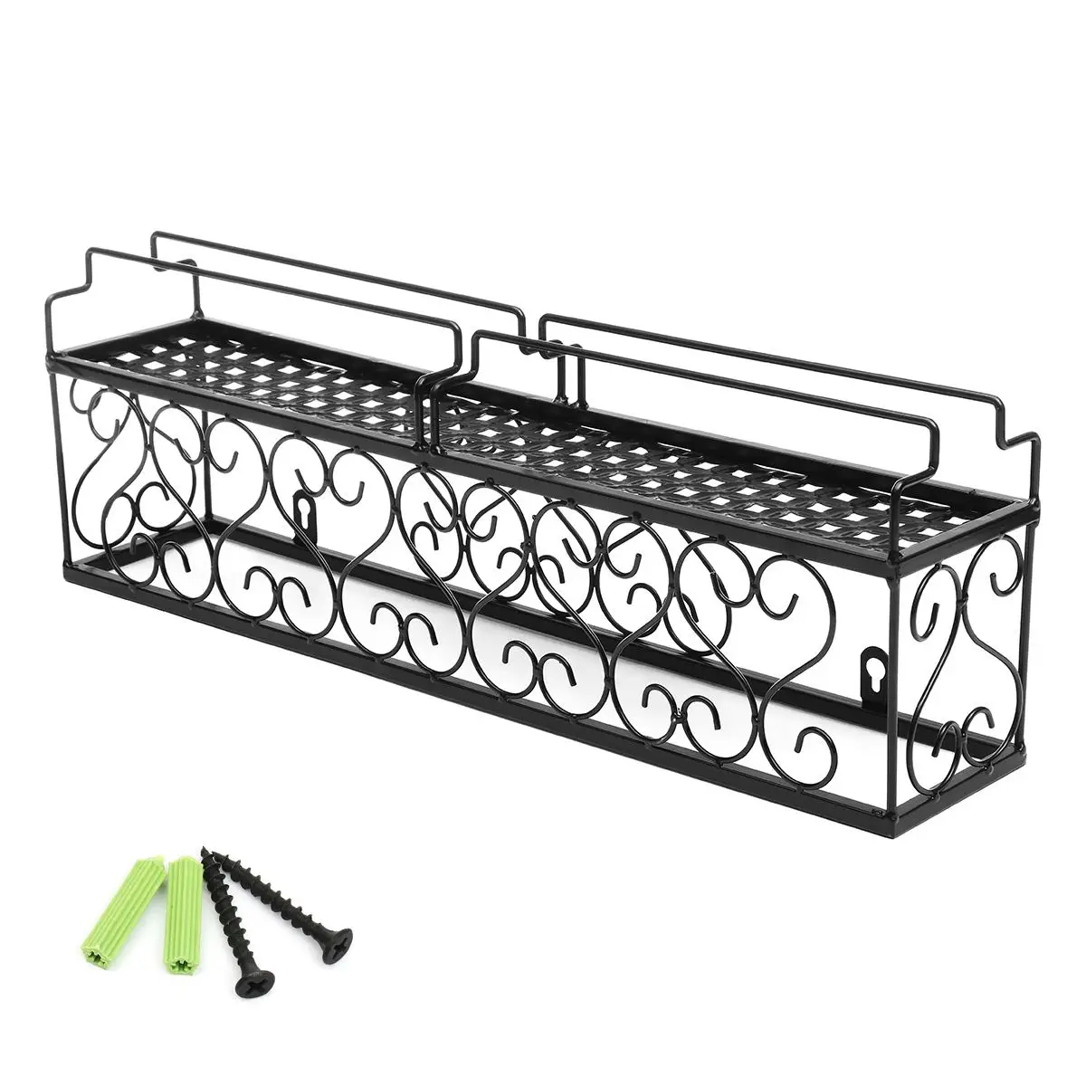 Metal Wine Rack with Bottle Holders Wall Mounted Organizer Glassware Storage Shelf Display Hanging Home Kitchen Decoration
Metal Wine Rack with Bottle Holders Wall Mounted Organizer Glassware Storage Shelf Display Hanging Home Kitchen Decoration