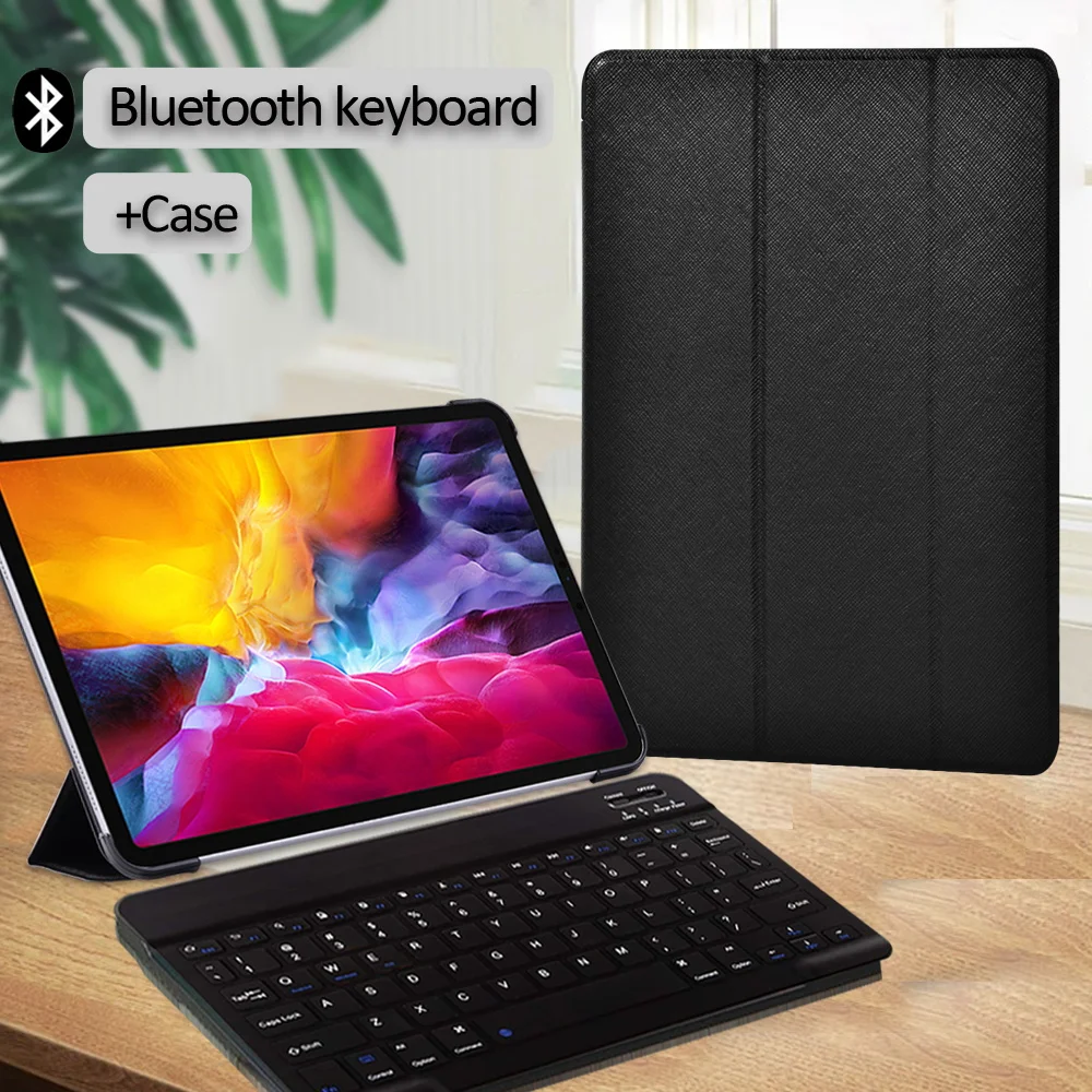 Anti-fall Tablet Case for Apple IPad Air 4 10.9" 2020/Pro 11" (2018/2020) Ultra-Slim Smart Folio Cover Case + Bluetooth Keyboard
Anti-fall Tablet Case for Apple IPad Air 4 10.9" 2020/Pro 11" (2018/2020) Ultra-Slim Smart Folio Cover Case + Bluetooth Keyboard