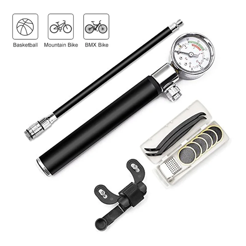 Ручной мини-насос для горных велосипедов, портативный насос с манометром и насос для велосипедных шин, инструменты для ремонта шин, 2021
Ручной мини-насос для горных велосипедов, портативный насос с манометром и насос для велосипедных шин, инструменты для ремонта шин, 2021