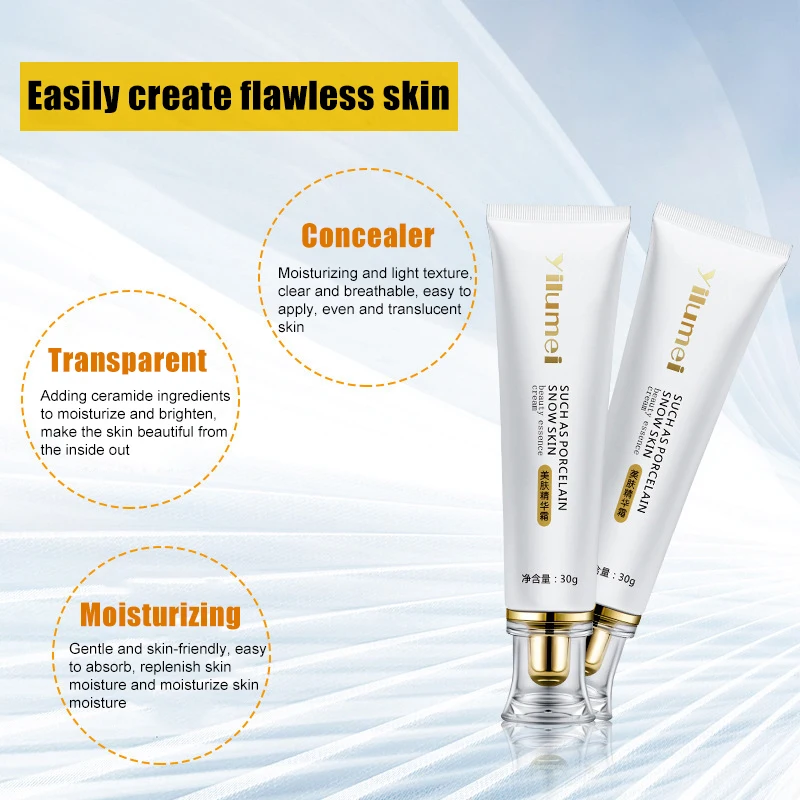 Whitening Essence Cream Moisturizing Conceal Blemish Facial Care Brighten Face Essence Cream SOYW889
Whitening Essence Cream Moisturizing Conceal Blemish Facial Care Brighten Face Essence Cream SOYW889