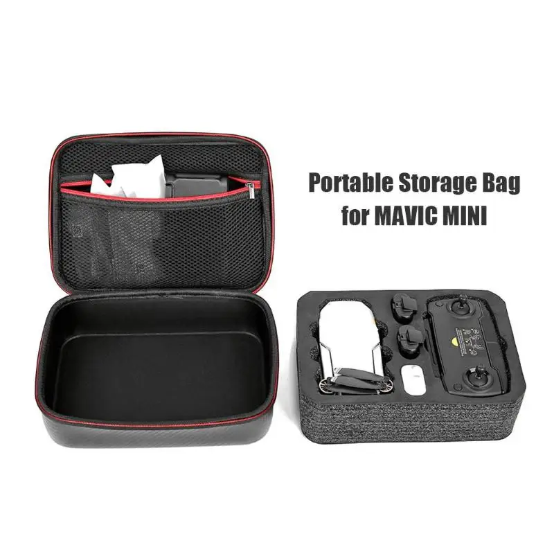 Protective Storage Bag PU Waterproof Cover Carrying Case For DJI Mavic Mini Drone Remote Controller Accessories
Protective Storage Bag PU Waterproof Cover Carrying Case For DJI Mavic Mini Drone Remote Controller Accessories