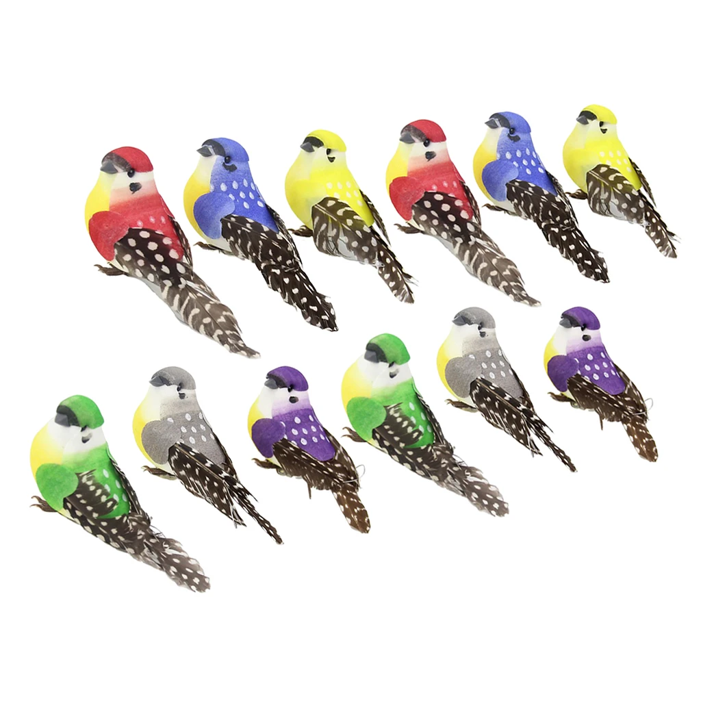 12pcs Feather Birds - Animal Fairy Garden Houses Decoration Fine Handwork Craftwork Birds Statue Toys Birthday Home Decor Gifts
12pcs Feather Birds - Animal Fairy Garden Houses Decoration Fine Handwork Craftwork Birds Statue Toys Birthday Home Decor Gifts