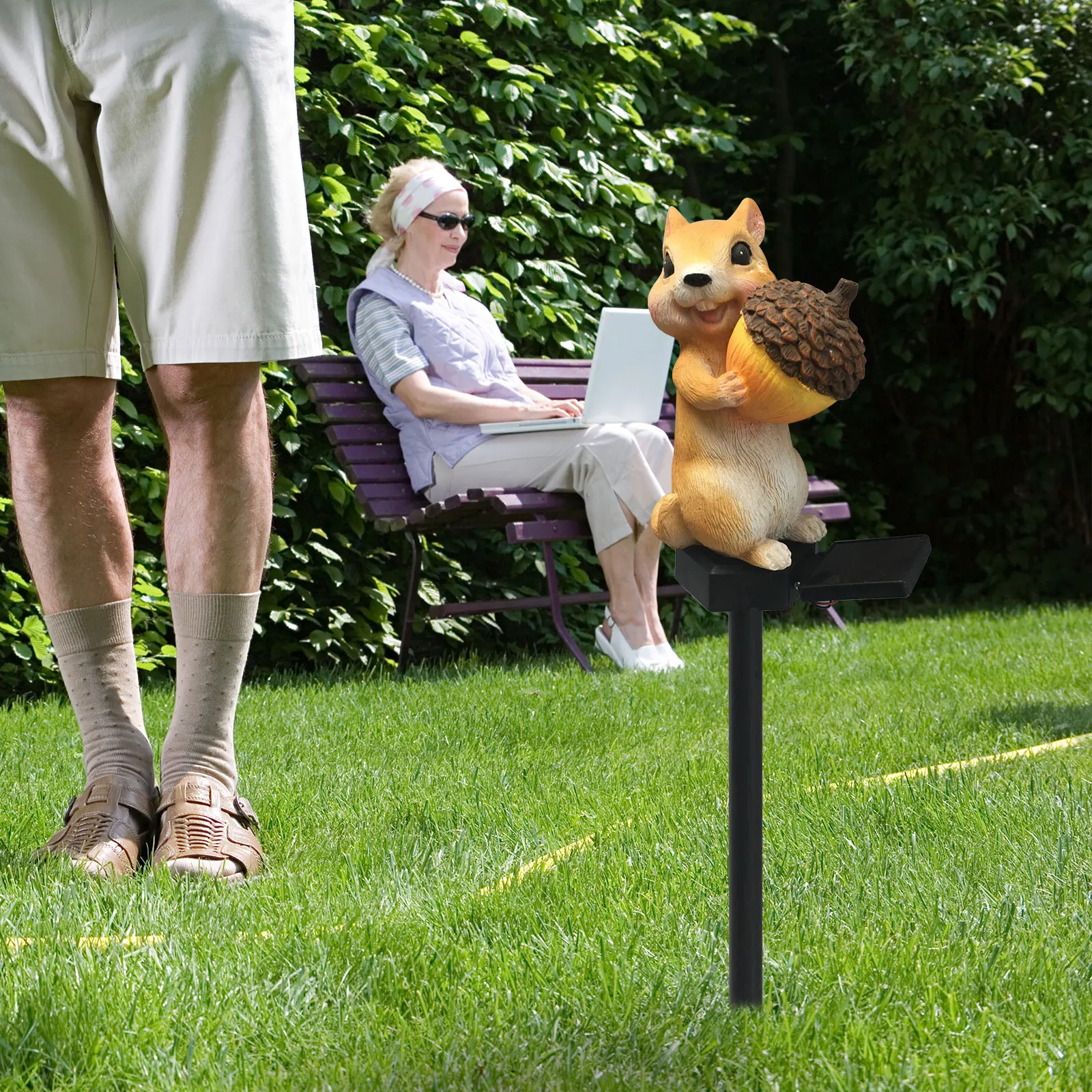Outdoor Squirrel Solar Power Led Lawn Lamp Energy Saving Waterproof Garden Yard Landscape Decorative Light Lawn Light
Outdoor Squirrel Solar Power Led Lawn Lamp Energy Saving Waterproof Garden Yard Landscape Decorative Light Lawn Light