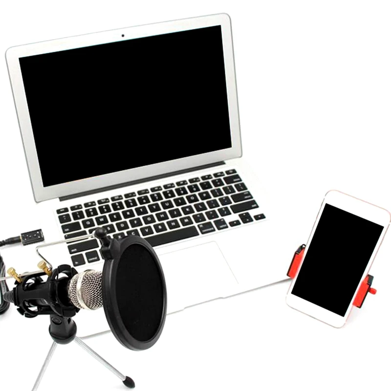 Recording Condenser Microphone Mobile Phone Microphone, Phone Used for Computer PC Karaoke Microphone
Recording Condenser Microphone Mobile Phone Microphone, Phone Used for Computer PC Karaoke Microphone