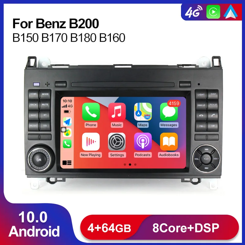 DSP Android Car Radio For Mercedes Sprinter W906 Benz B200 A B Class W169 W245 Viano Vito W639 Multimeida Navigation GPS Stereo
DSP Android Car Radio For Mercedes Sprinter W906 Benz B200 A B Class W169 W245 Viano Vito W639 Multimeida Navigation GPS Stereo