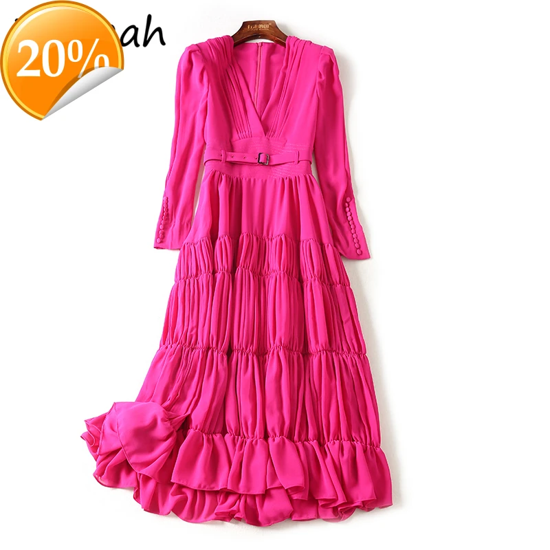 2021 New spring Women Fashion Runway Party A-Line Dress Long arm High waist Shoes Black Printed Women Long dresses
2021 New spring Women Fashion Runway Party A-Line Dress Long arm High waist Shoes Black Printed Women Long dresses