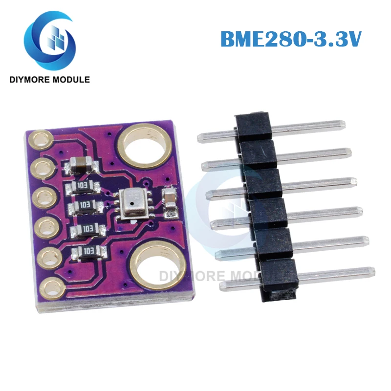 Цифровой датчик температуры и влажности BMP280 3 В I2C SPI 1 8-5 модуль атмосферного