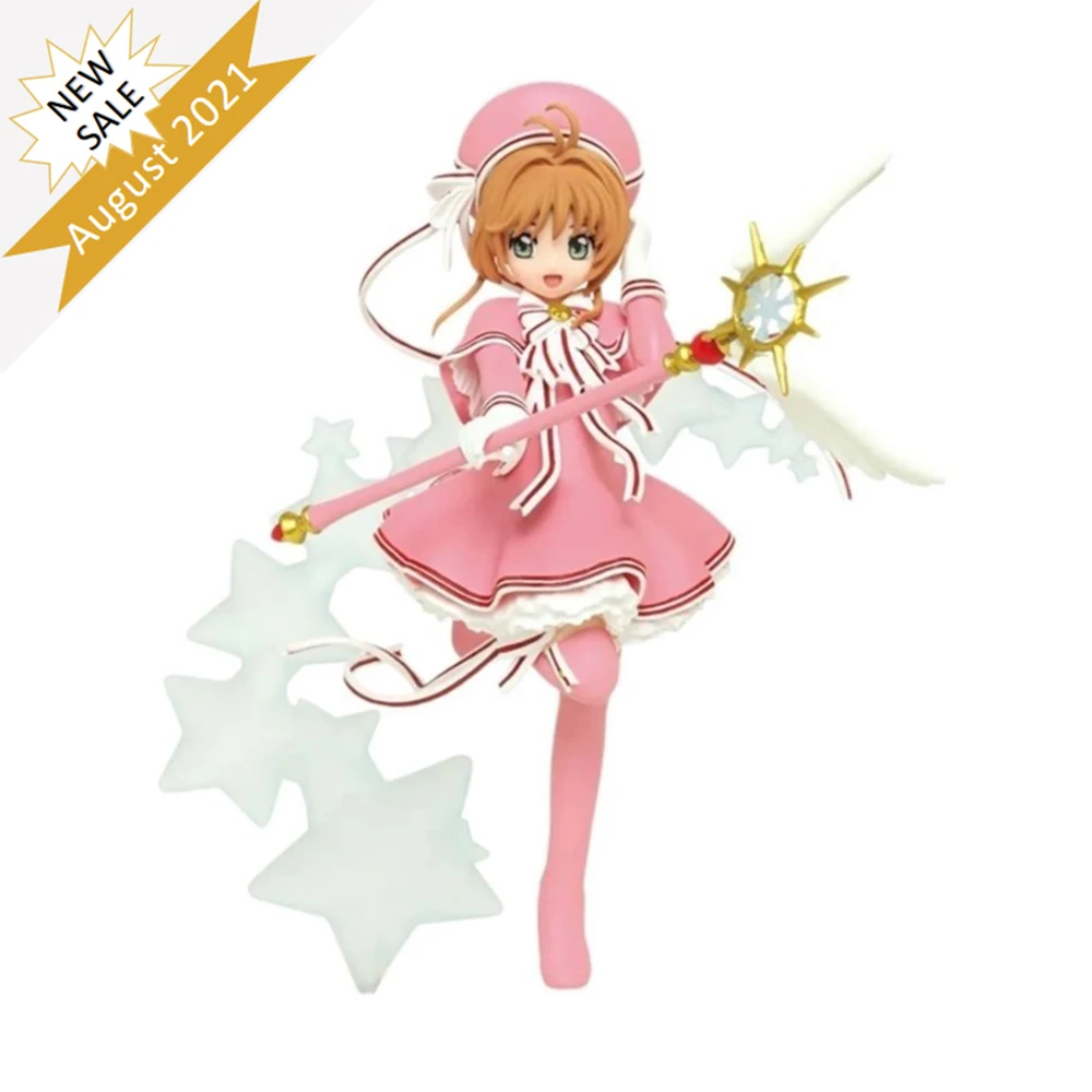 

Dynamic Original Taito Anime Figure -Card Captor Sakura- Kinomoto Sakura PVC Model Toy Collectible Kawaii Static Cartoon Dolls