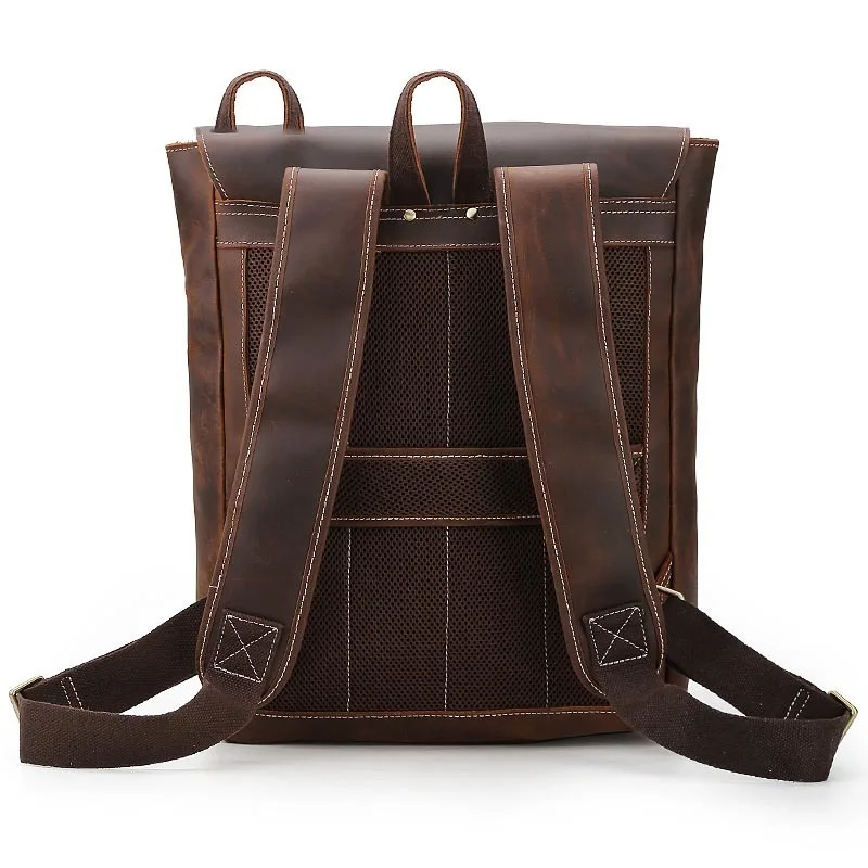 Bag Men's Laptop Shoulder Vintage Handmade Head Leather Backpack Mad Leather Computer Bag Backpack Horse Leather
Bag Men's Laptop Shoulder Vintage Handmade Head Leather Backpack Mad Leather Computer Bag Backpack Horse Leather