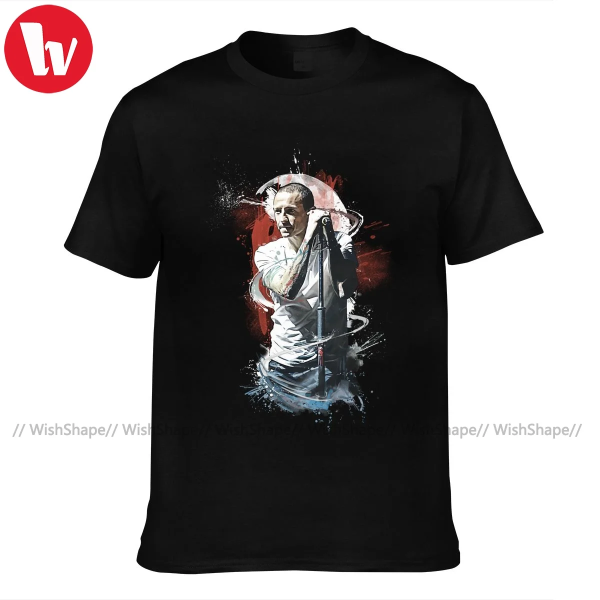 Chester Bennington T-Shirt Streetwear Awesome 100 Cotton T Shirt Printed Short Sleeve Tee Shirt Man Plus size
Chester Bennington T-Shirt Streetwear Awesome 100 Cotton T Shirt Printed Short Sleeve Tee Shirt Man Plus size