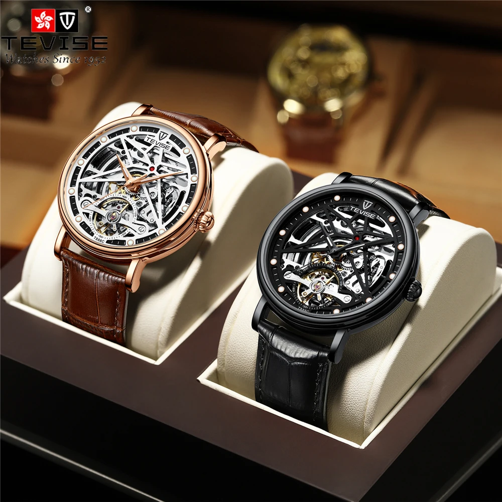 TEVISE New Original Design Watch Men's Automatic Mechanical Watch Fashion Casual Business Men's Clock Luxury Automatic Watches
TEVISE New Original Design Watch Men's Automatic Mechanical Watch Fashion Casual Business Men's Clock Luxury Automatic Watches