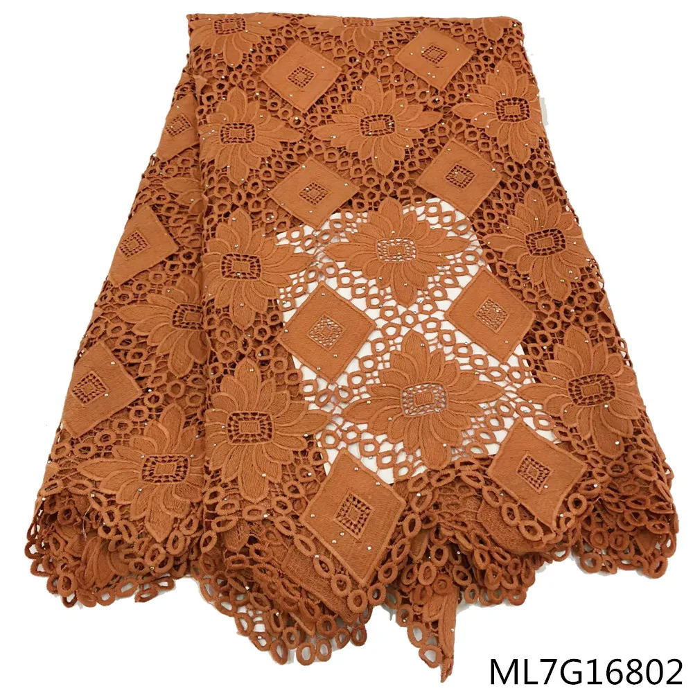BEAUTIFICAL guipure embroidery african lace for dress material 2020 stones cord lace guipure tissu ML7G168
BEAUTIFICAL guipure embroidery african lace for dress material 2020 stones cord lace guipure tissu ML7G168