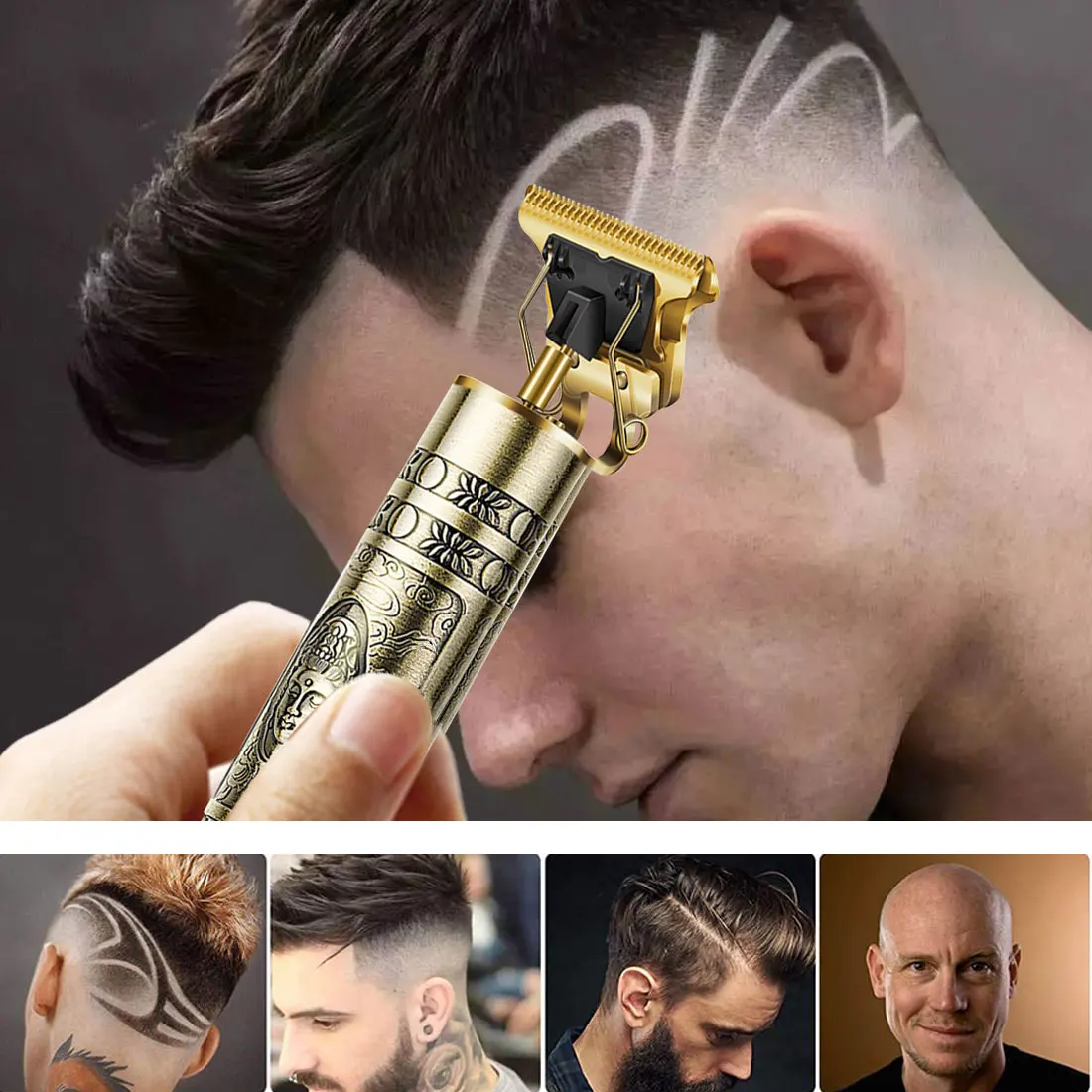Electric Hair Clippers Professional Hair Trimmer For Men Usb Rechargeable Beard Shaver Hair Cutting Machine 6 style
Electric Hair Clippers Professional Hair Trimmer For Men Usb Rechargeable Beard Shaver Hair Cutting Machine 6 style