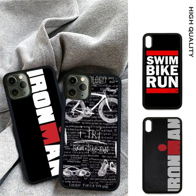 Triathlon Swim Bicycle Marathon Soft TPU Hard PC Phone Cover For IPhone 12 11 Pro Max Xs X Xr 7 8 6 6s Plus Se 2020 Case
Triathlon Swim Bicycle Marathon Soft TPU Hard PC Phone Cover For IPhone 12 11 Pro Max Xs X Xr 7 8 6 6s Plus Se 2020 Case