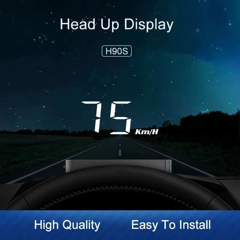 Автомобильный дисплей HUD на лобовое стекло, проектор OBDII на лобовое стекло, отображение превышения скорости, напряжения, температуры воды, с...
Автомобильный дисплей HUD на лобовое стекло, проектор OBDII на лобовое стекло, отображение превышения скорости, напряжения, температуры воды, с...