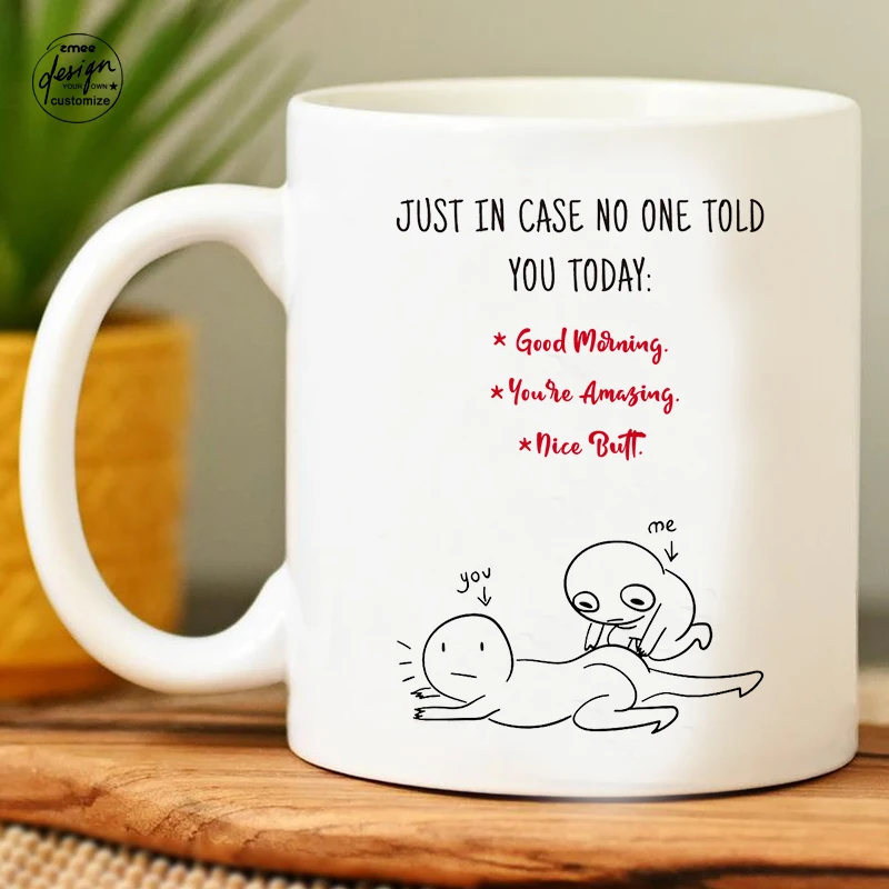 Anniversary Gift Touch You Butt Funny Gift I Love You Husband Lover Personalized Couple Mug My Adult Spoof Gifts Mug Cute Cup
Anniversary Gift Touch You Butt Funny Gift I Love You Husband Lover Personalized Couple Mug My Adult Spoof Gifts Mug Cute Cup