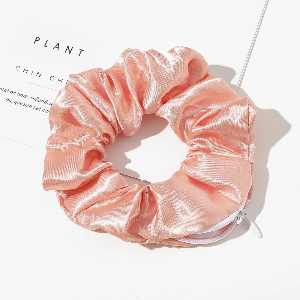 Women Satin Silk Hair Ring With Zip Elastic Hair Bands Scrunchies Rubber Band Hair Tie Hair Accessories Headwear
Women Satin Silk Hair Ring With Zip Elastic Hair Bands Scrunchies Rubber Band Hair Tie Hair Accessories Headwear