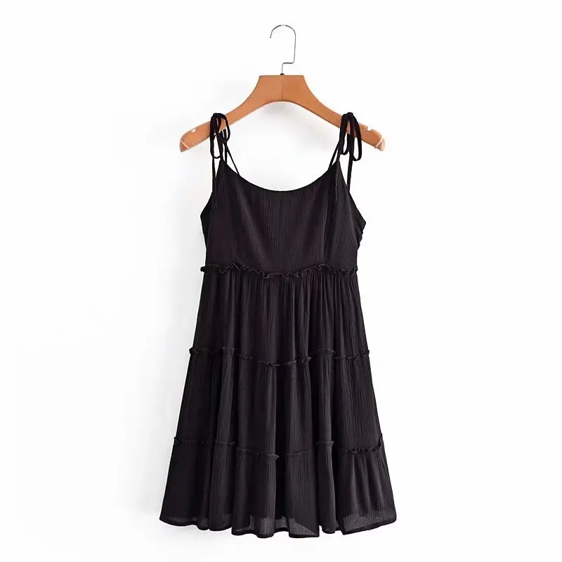 Elegant temperament relaxed summer dress show thin sleeveless t-sling Chiffon FAIRY DRESS solid color simple dress
Elegant temperament relaxed summer dress show thin sleeveless t-sling Chiffon FAIRY DRESS solid color simple dress