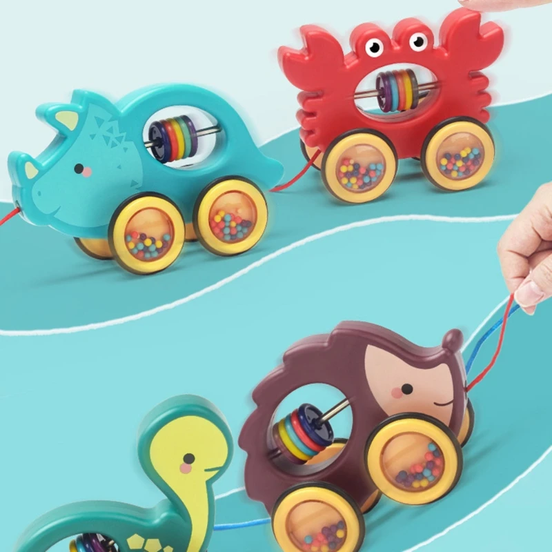 Baby Cartoon Animal Car Pull Rope Toys Toddler Kids Early Educational Gifts Drag Vehicles
Baby Cartoon Animal Car Pull Rope Toys Toddler Kids Early Educational Gifts Drag Vehicles