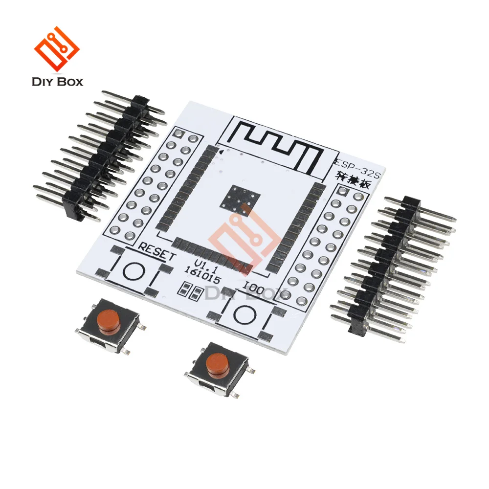 5 pcs ESP-32S Pinboard Convertor Module ESP32S Adapter Board Support for ESP-32S Wireless WIFI Bluetooth Module
5 pcs ESP-32S Pinboard Convertor Module ESP32S Adapter Board Support for ESP-32S Wireless WIFI Bluetooth Module