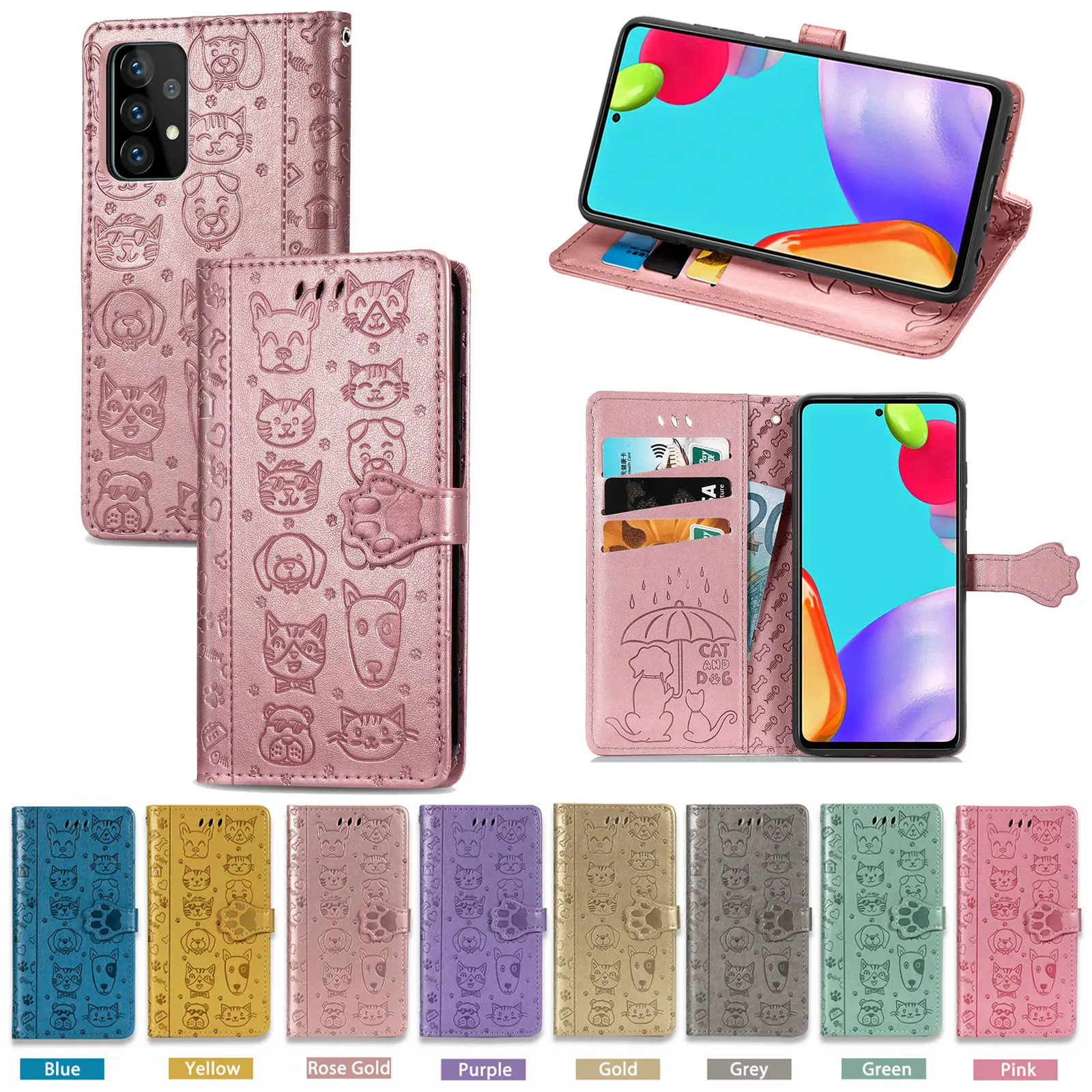For Samsung Galaxy A52 5G Case Flip Leather Wallet Cover Card Slots Holder Bumper Cartoon Phone Case For Samsung Galaxy A52 5G
For Samsung Galaxy A52 5G Case Flip Leather Wallet Cover Card Slots Holder Bumper Cartoon Phone Case For Samsung Galaxy A52 5G