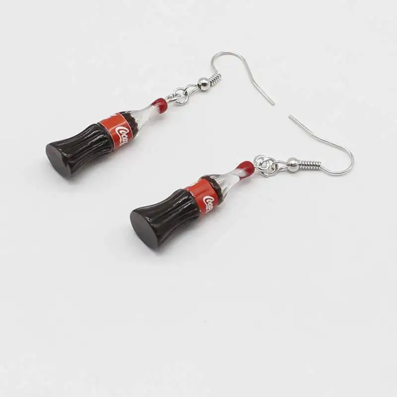 New simulation fun cola drink bottle keychain cute Harajuku style small fresh summer earrings earrings
New simulation fun cola drink bottle keychain cute Harajuku style small fresh summer earrings earrings