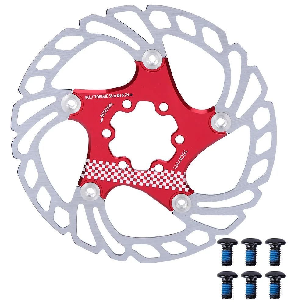 203mm Floating Disc Six Bolts Bicycle Mountain Bike Brake Disc Cycling Accessory(Red+silver )
203mm Floating Disc Six Bolts Bicycle Mountain Bike Brake Disc Cycling Accessory(Red+silver )