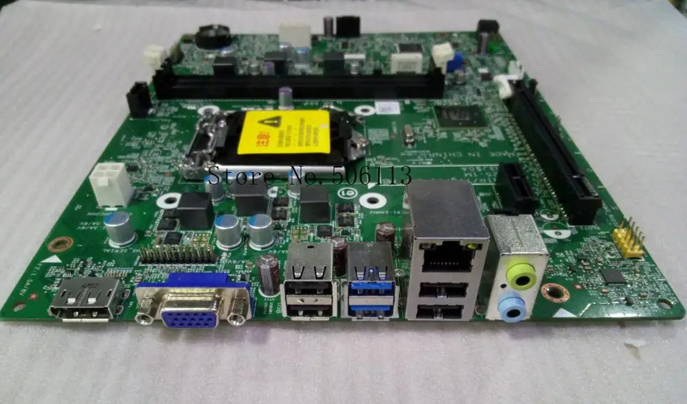 100% рабочий для DELL Optiplex 3020 материнская плата формата SFF 1150 H81 4YP6J WMJ54 DIH81R|Материнские