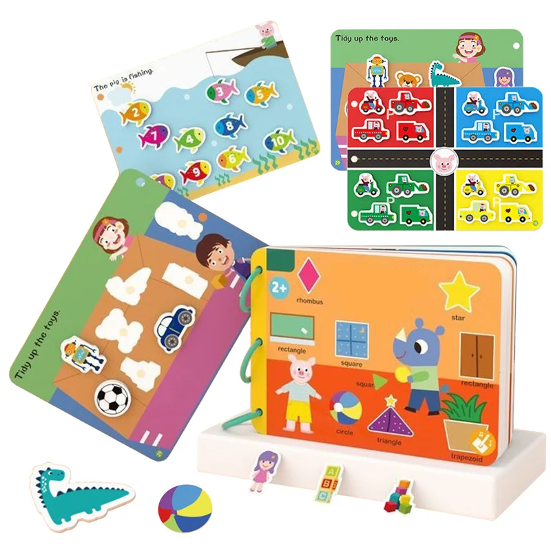 Montessori Velcro Quiet Book Children Toy Paste Book My First Busy Book Animal Numbers Matching Puzzle Game Educational Toy Gift
Montessori Velcro Quiet Book Children Toy Paste Book My First Busy Book Animal Numbers Matching Puzzle Game Educational Toy Gift