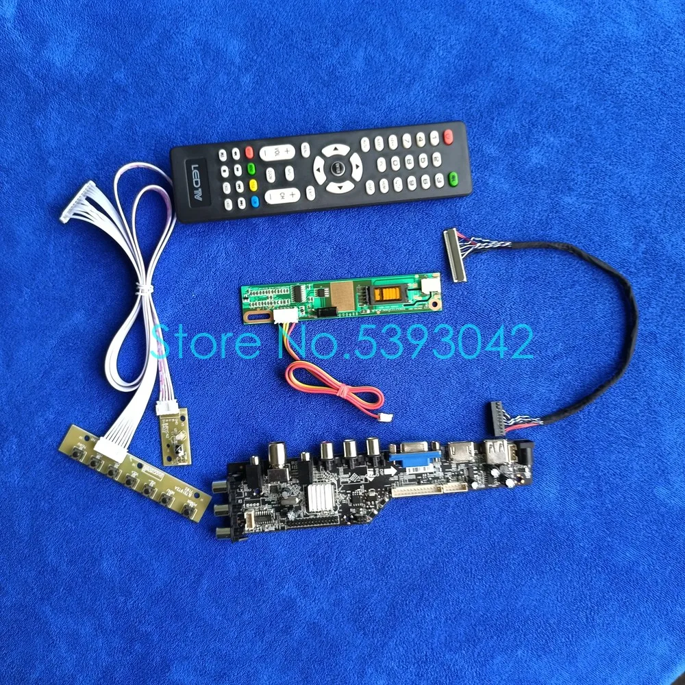 1400*1050 1CCFL USB+VGA+AV DVB-T Digital LVDS 30-Pin Drive Board Kit For HSD150PK11/HSD150PK14/HSD150PK17/HSD141PK11 Screen
1400*1050 1CCFL USB+VGA+AV DVB-T Digital LVDS 30-Pin Drive Board Kit For HSD150PK11/HSD150PK14/HSD150PK17/HSD141PK11 Screen