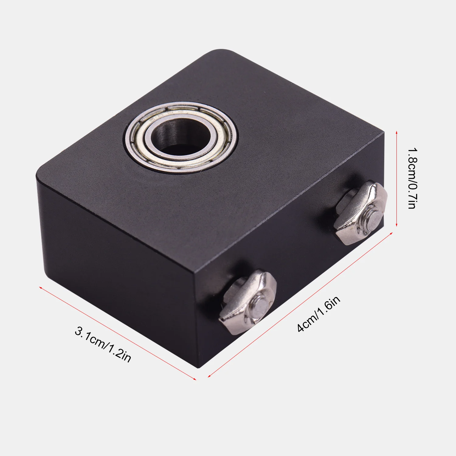 Z-Axis Leadscrew Top Mount Metal Z-Rod Bearing Holder Compatible with Ender-3 CR-10 3D Printer
Z-Axis Leadscrew Top Mount Metal Z-Rod Bearing Holder Compatible with Ender-3 CR-10 3D Printer